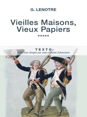 cover image of Vieilles Maisons, Vieux Papiers Tome 5